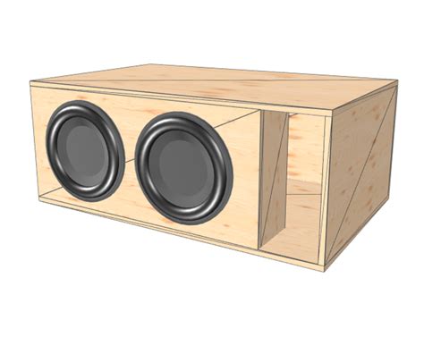 steel sub box|GP Glue it and Screw It High Output Subwoofer .